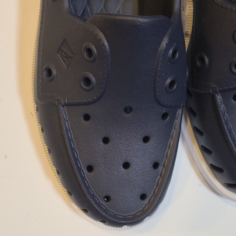 Sperry Navy Top-slider Float Boat Slip-On Shoes Size 8‎ - Picture 3 of 7